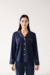 Classic Luxury Pajamas in Brushed Pima Cotton