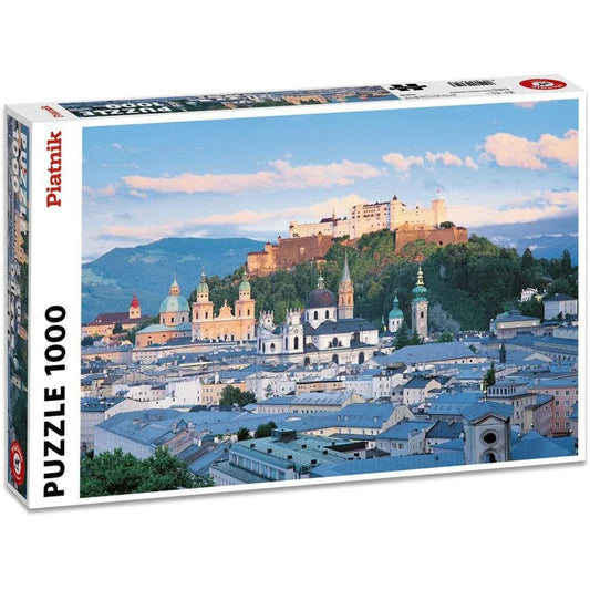 Salzburg 1000 Piece Jigsaw Puzzle Piatnik - BIG FRENCHIES