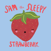 Sam the Sleepy Strawberry - BIG FRENCHIES