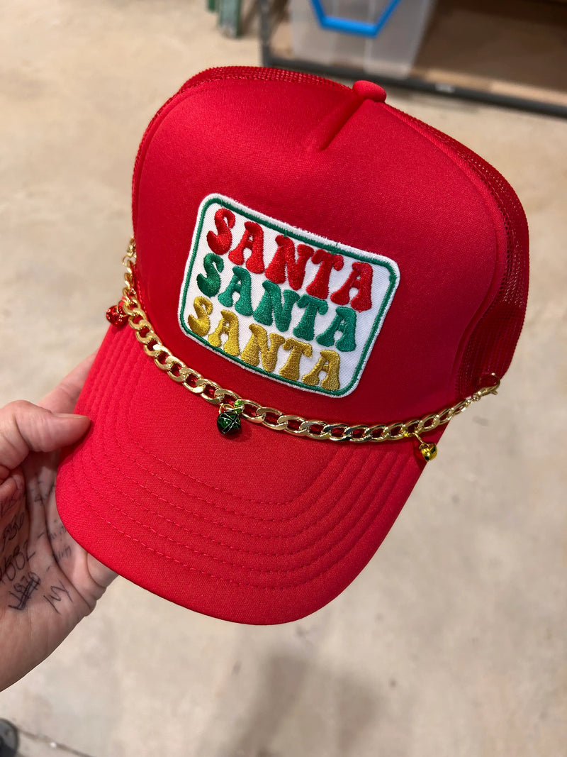 Santa Patch Trucker Hat - BIG FRENCHIES