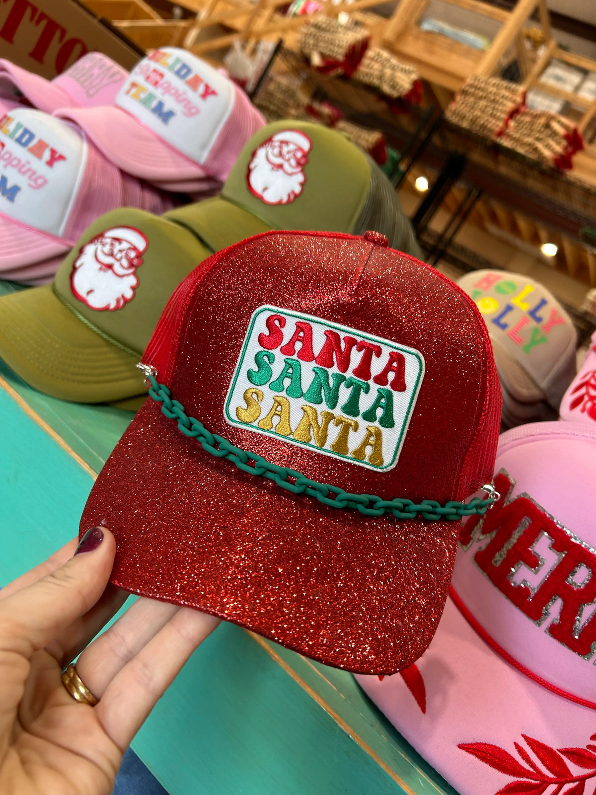 Santa Patch Trucker Hat - BIG FRENCHIES