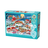 Santa's Flyby 350 Piece Family Jigsaw Puzzle Cobble Hill