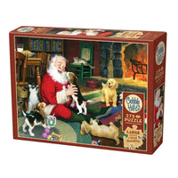 Santa's Playtime 275 Large Piece Jigsaw Puzzle Cobble Hill - BIG FRENCHIES