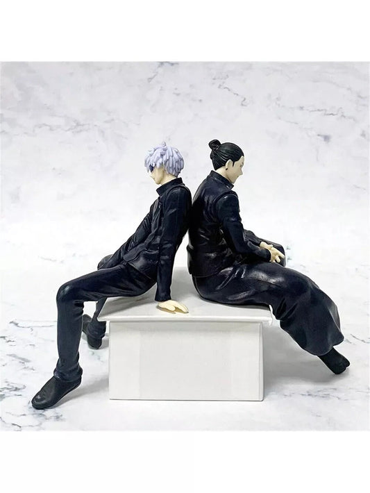 Satoru Gojo & Geto Suguru Figurines, Jujutsu Kaisen Anime Collectible 5 in