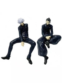 Satoru Gojo & Geto Suguru Figurines, Jujutsu Kaisen Anime Collectible 5 in