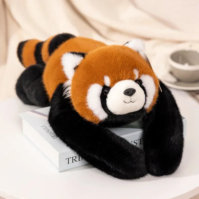 Kawaii Forest Animal Plush Doll – Soft Long-Arm Raccoon & Panda - BIG FRENCHIES