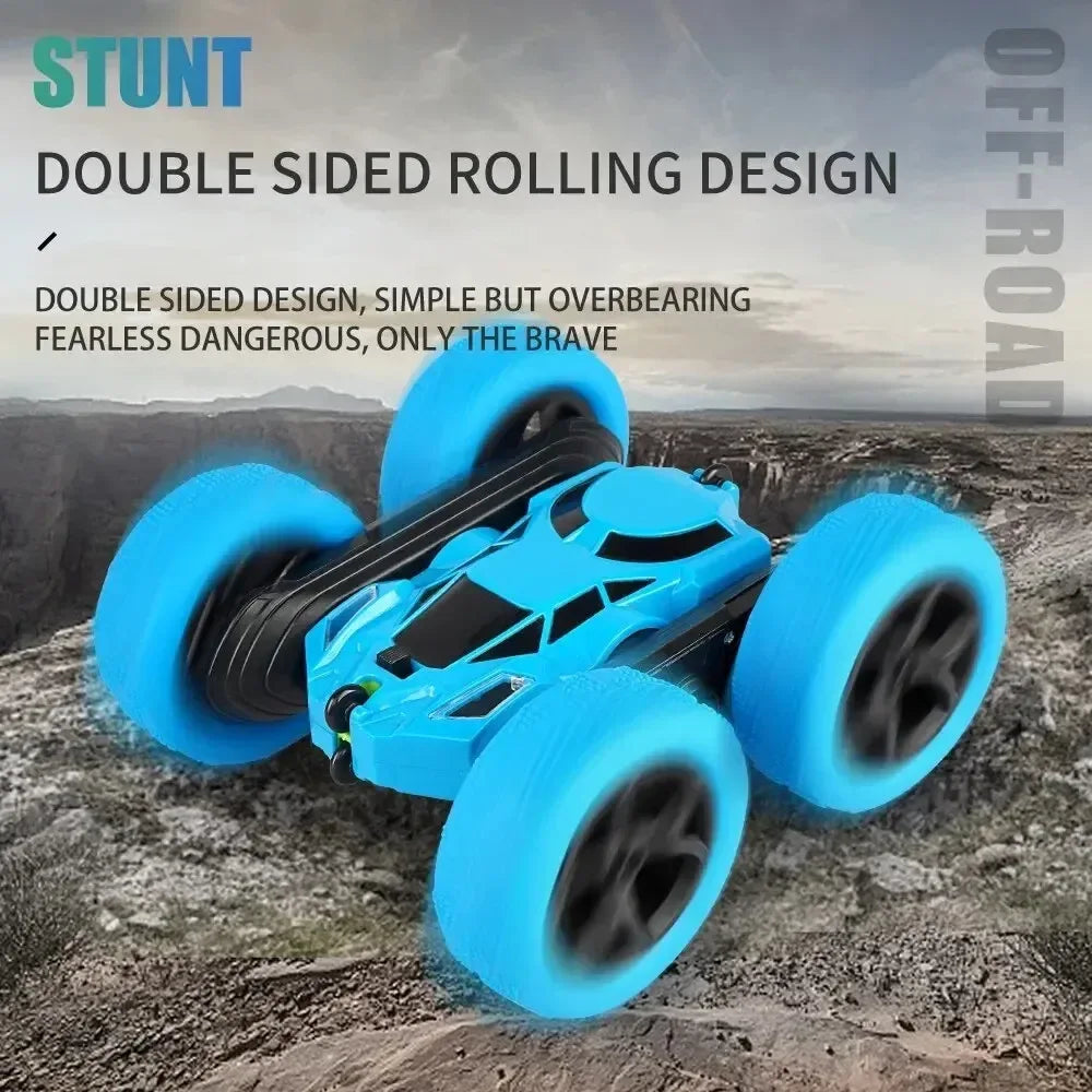 RC Stunt Car Double-Sided Flip 2.4G Remote Control Drift Toy - BIG FRENCHIES