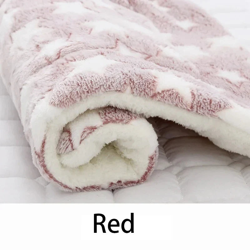 Flannel Pet Sleeping Mat & Dog Bed – Soft, Washable, and Durable - BIG FRENCHIES