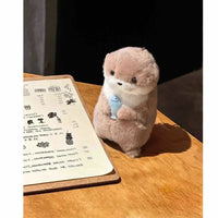 Cute Little Otter Hug Fish Plush Doll – Keychain Pendant Gift - BIG FRENCHIES