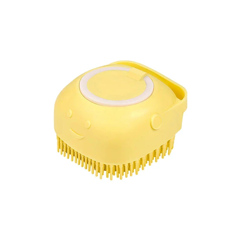 Pet Bathing Brush with Shampoo Dispenser - BIG FRENCHIES