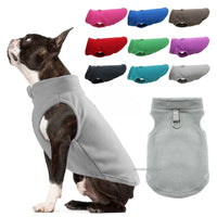 Winter Warm Dog Jacket with D-Ring – Cozy Pet Vest for Small Dogs & Cats - BIG FRENCHIES