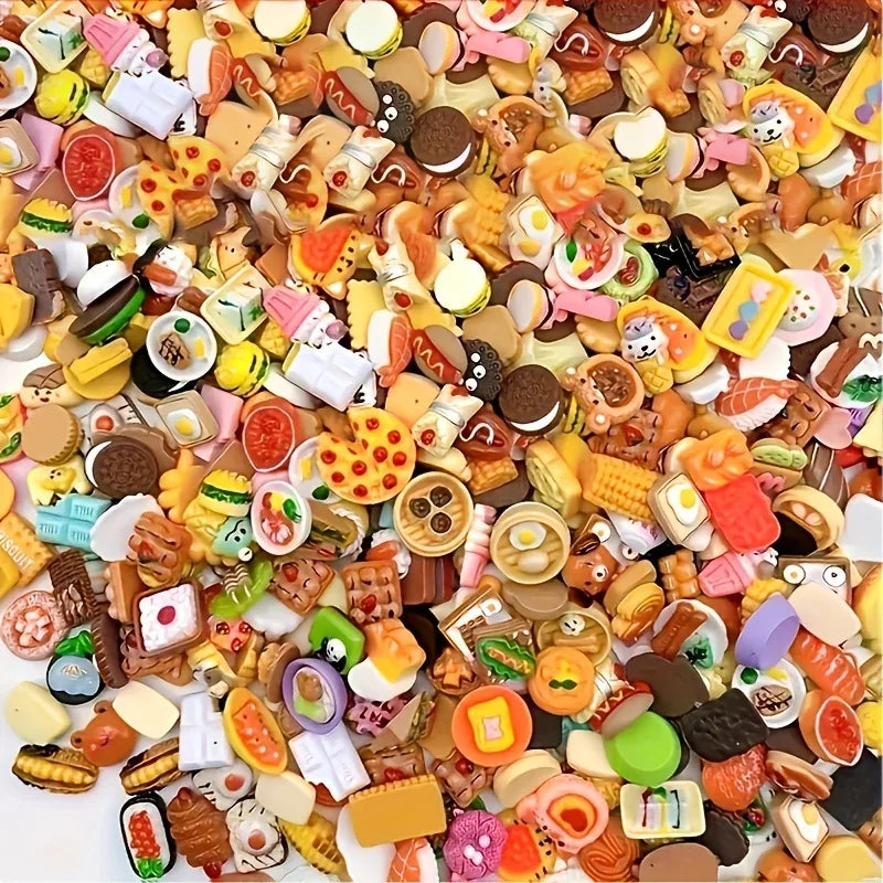 Mini Food Toys Resin Dolls | DIY Kitchen Accessories for Kids & Gifts - BIG FRENCHIES