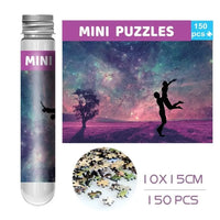 150PCS Oil Painting Jigsaw Puzzles – Mini Test Tube Educational Toy - BIG FRENCHIES