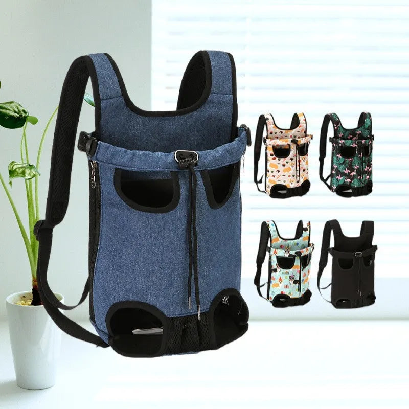 Breathable Cat Backpack Carrier for Outdoor Adventures - BIG FRENCHIES