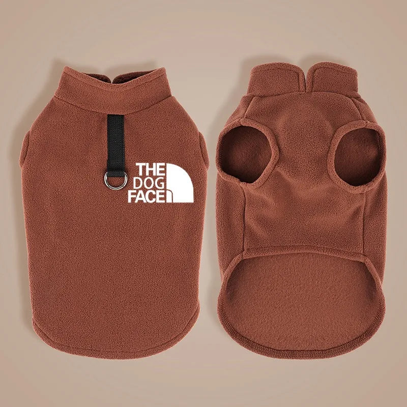 Fleece Warm Dog Sweater – Autumn Winter Coat for Small Dogs & Puppies - BIG FRENCHIES