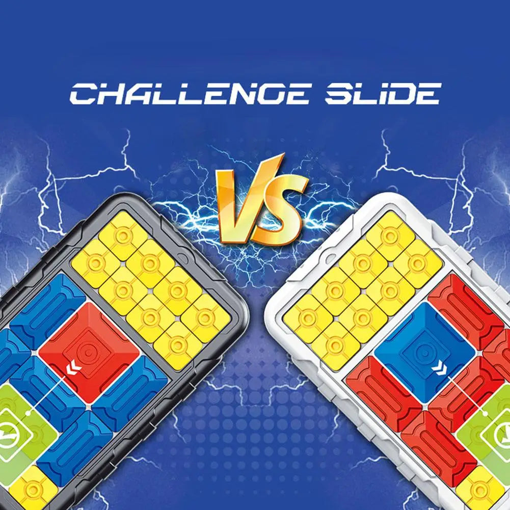 MEACAOFG Slide Puzzle Game Children Intelligent Huarong Road Games Teenagers