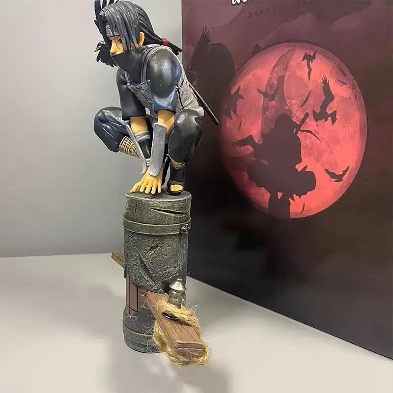 Itachi Uchiha Anime Figurines, Teen Anbu Black Ops Akatsuki Naruto Figure 23cm/9in