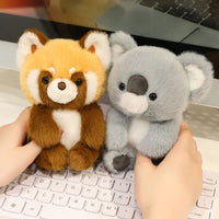 Cute Sitting Animal Plush Toys – Red Panda, Fox, Sloth & More - BIG FRENCHIES