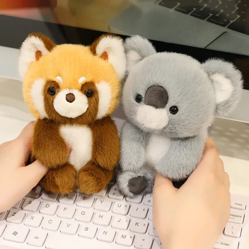 Cute Sitting Animal Plush Toys – Red Panda, Fox, Sloth & More - BIG FRENCHIES