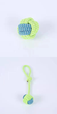 Interactive Cotton Rope Dog Toys for Puppies & Adults - BIG FRENCHIES