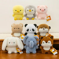 Cute Plush Animal Toy – Capybara & Elephant Stuffed Companion Doll - BIG FRENCHIES