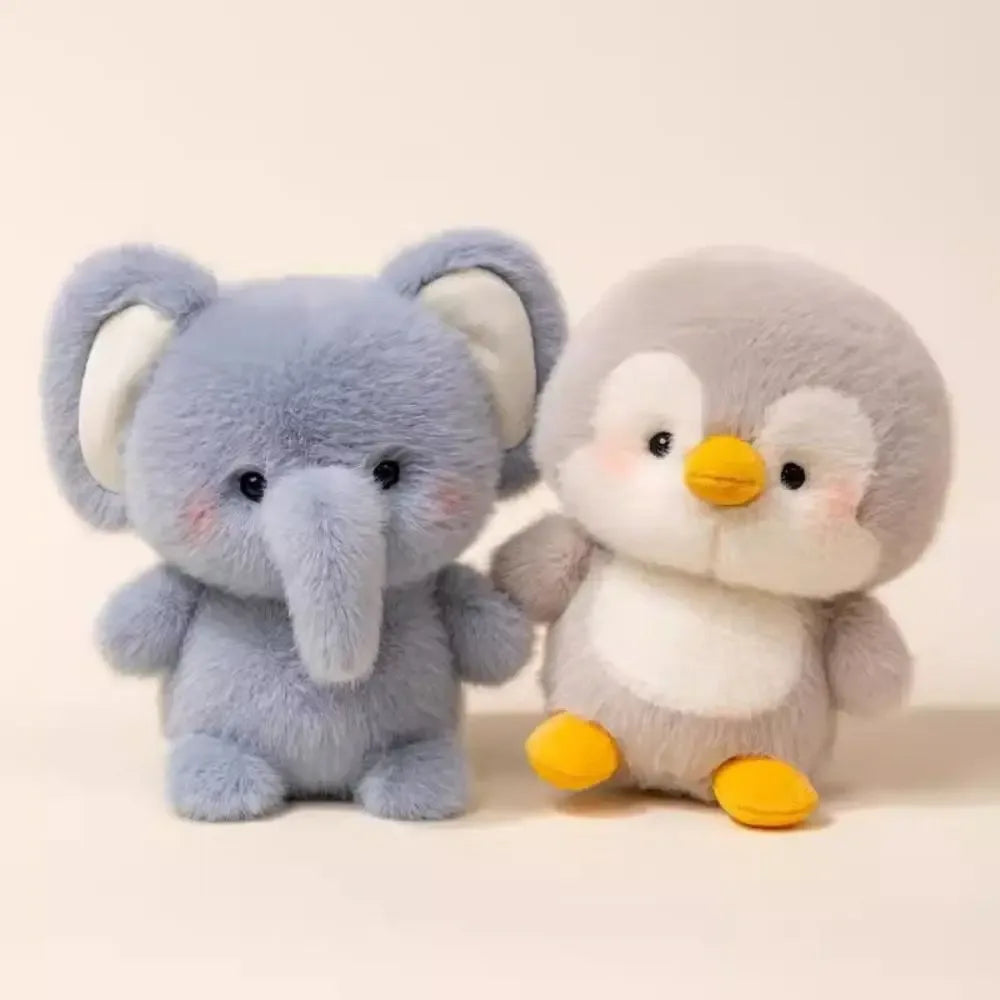 Cute Plush Animal Toy – Capybara & Elephant Stuffed Companion Doll - BIG FRENCHIES