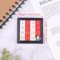 Early Educational Math Toy | 1-15 Number Sliding Puzzle for Kids - BIG FRENCHIES