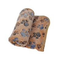 Soft Fluffy Pet Blanket – Cute Cartoon Pattern - BIG FRENCHIES