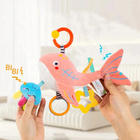 Soft Infant Crib Stroller Mobile Hanging Rattle Toy