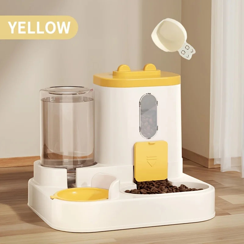 2 in 1 Fully Automatic Pet Food & Water Dispenser - BIG FRENCHIES