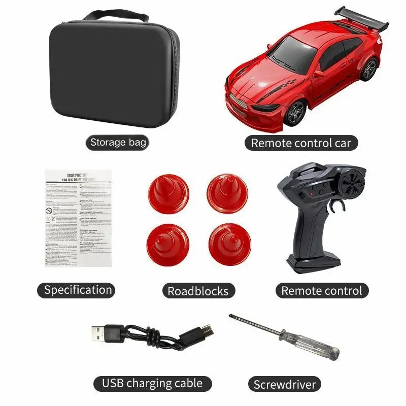 2025 KF20 1:64 Drift RC Car 4-Wheel Remote Control Racing Toy - BIG FRENCHIES