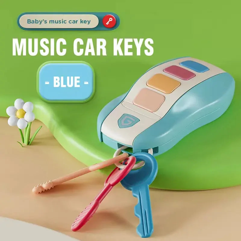 Musical Car Key Toy – Smart Vocal Remote for Baby & Toddler Play - BIG FRENCHIES