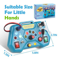 Montessori Busy Board Toy – Educational Learning & Travel Toy for Toddlers - BIG FRENCHIES
