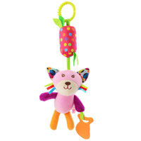 Newborn Baby Plush Stroller Toys Hanging Rattle