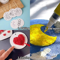 3D Magic Puffy Foam Texture Painting Paper for Kids DIY Art Craft - BIG FRENCHIES