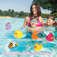 30-Pack Rubber Ducks Bulk Set – Assorted Duckies for Bath & Jeep Ducking - BIG FRENCHIES