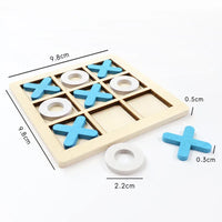 Montessori Wooden Mini Chess Puzzle Game – Brain Training Toy for Kids - BIG FRENCHIES