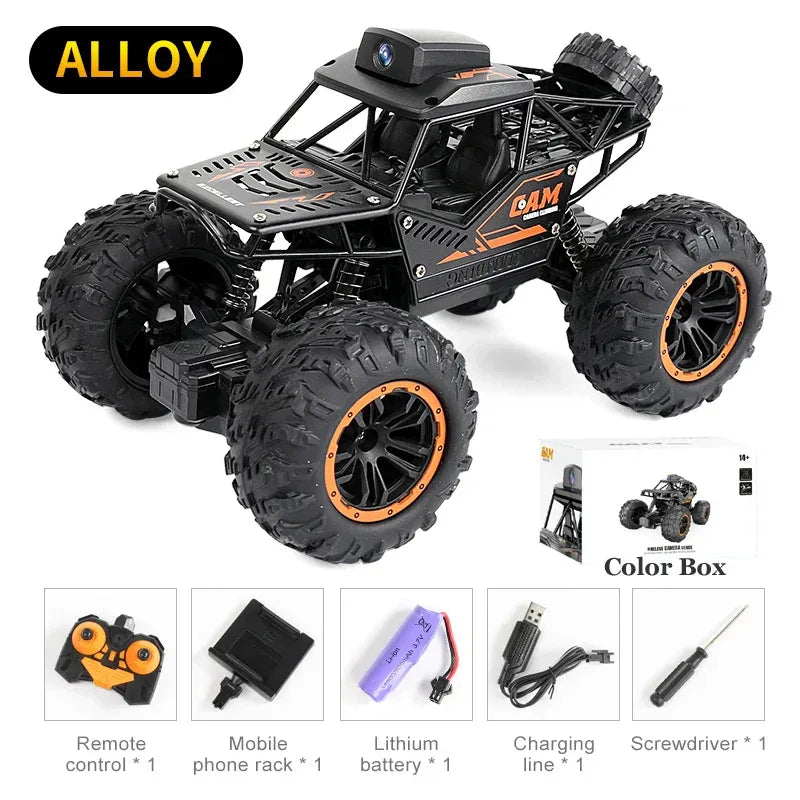 RC Car With HD Camera FPV WIFI Remote Control Stunt SUV Toy - BIG FRENCHIES