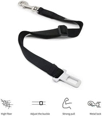 Pet Car Seat Belt Harness – Adjustable Safety Clip for Dogs & Cats - BIG FRENCHIES