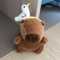 Cute Capybara Plush Toy Hoodie – Small Winged Stuffed Doll for Kids