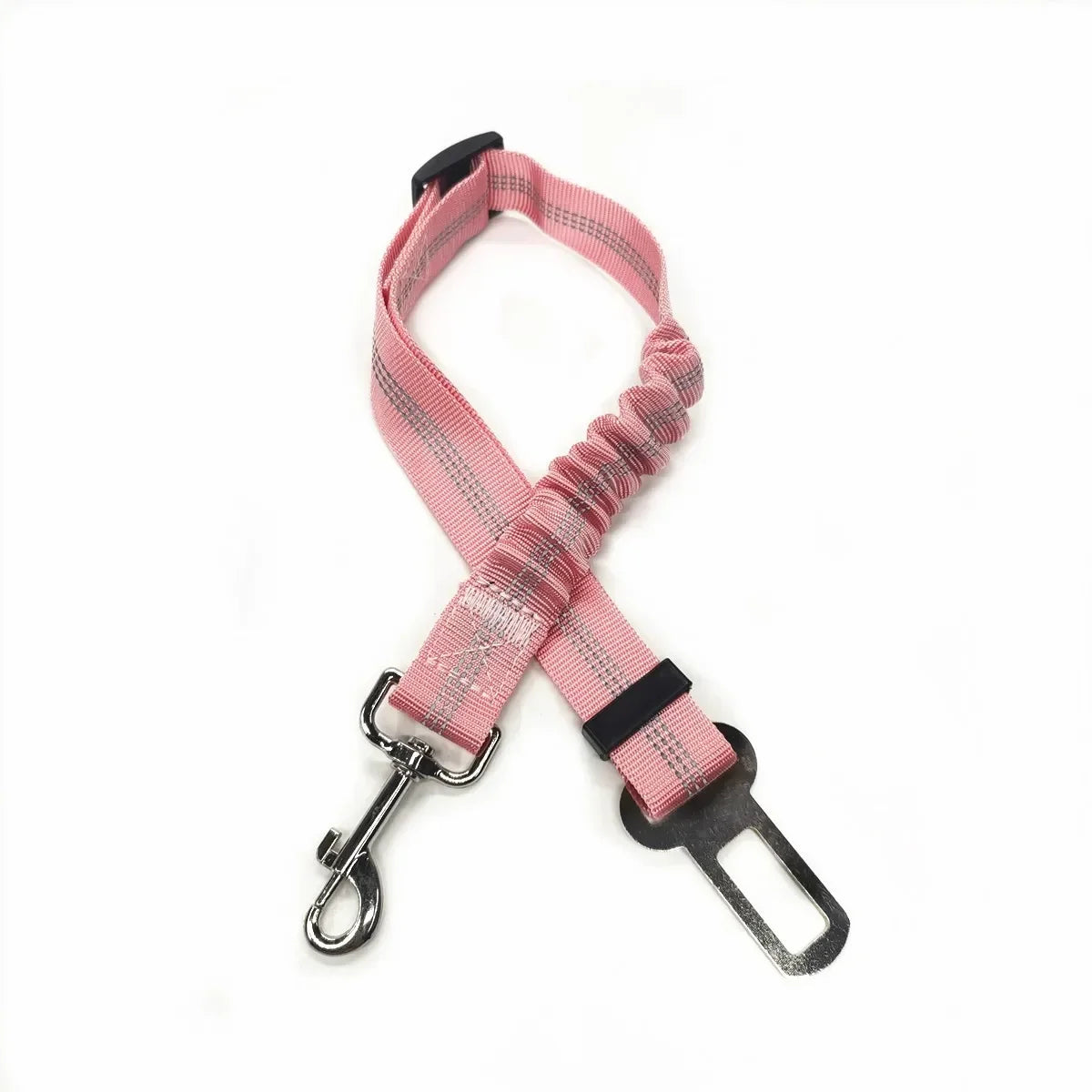 Pet Car Seat Belt Harness – Adjustable Safety Clip for Dogs & Cats - BIG FRENCHIES
