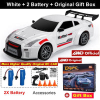 4WD Remote Control Drift Car - 1:24 Scale High-Speed Racing Car, 2.4G Radio, 20KM/H Mini RC Car for Boys & Teens