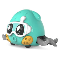 Interactive Crawling Crab Toy - Double Return Force & Bubble Simulation | Fun Baby Sensory Toy for Toddlers