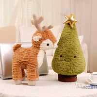 Gingerbread Plush Toy – Caramel Chocolate Stuffed Xmas Cushion Doll - BIG FRENCHIES