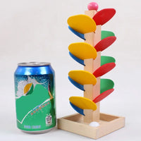 Mini Colorful Tree Marble Ball Run – Montessori Wooden Educational Toy - BIG FRENCHIES