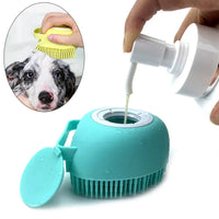 Dog & Cat Bath Massage Brush – Soft Silicone Pet Accessories Tools - BIG FRENCHIES