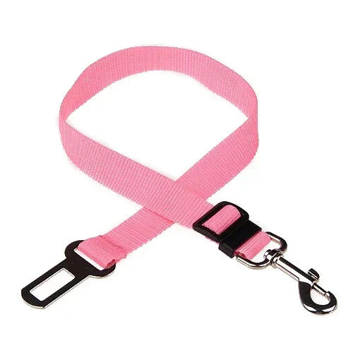 Pet Car Seat Belt Harness – Adjustable Safety Clip for Dogs & Cats - BIG FRENCHIES