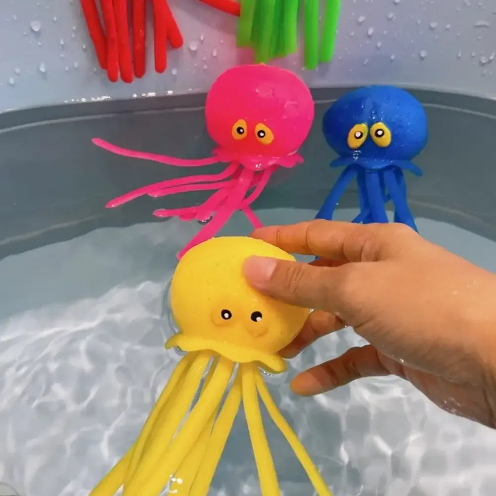 Baby Bath Toy Octopus – Sponge Water Squeeze & Summer Bath Fun - BIG FRENCHIES