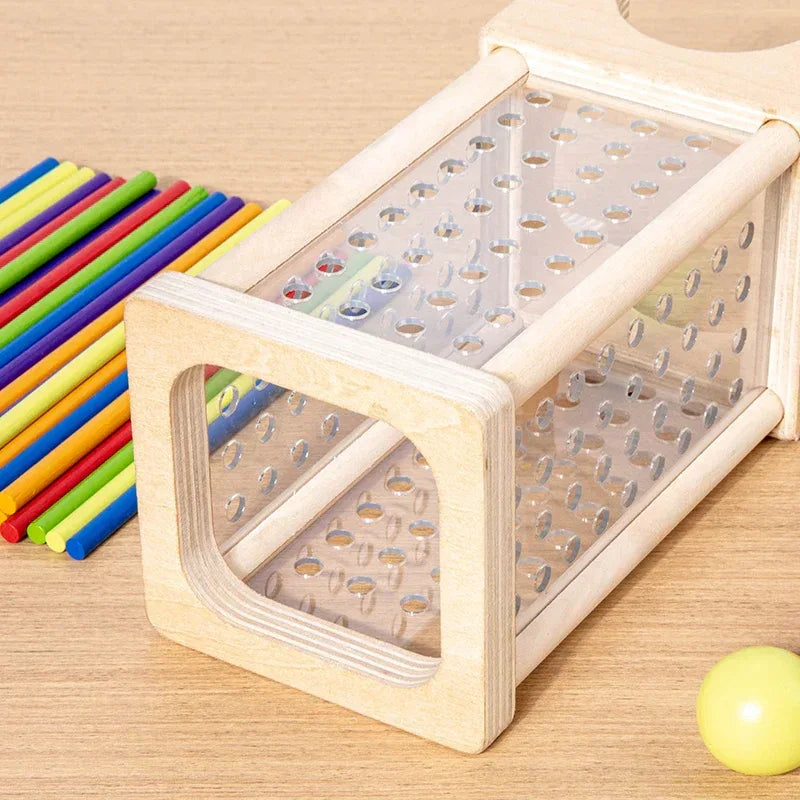 Wooden Stick Board Game | Montessori Parent-Child Interaction Toy - BIG FRENCHIES