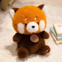 Cute Sitting Animal Plush Toys – Red Panda, Fox, Sloth & More - BIG FRENCHIES